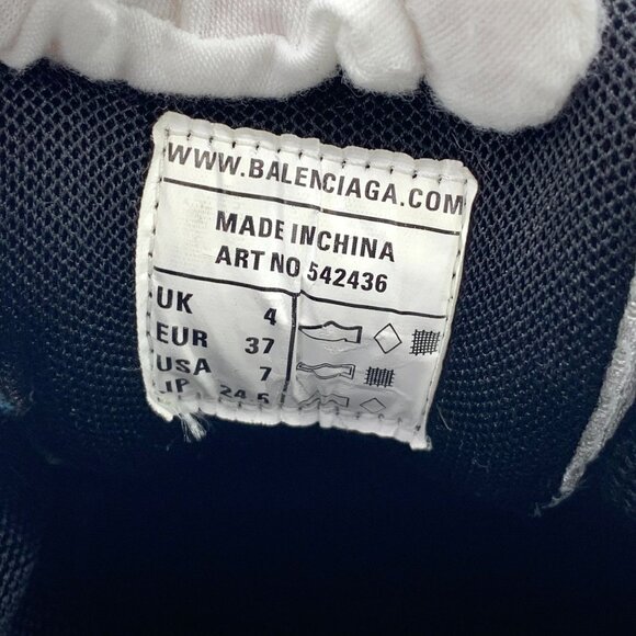 Balenciaga Track Low Top Sneakers White Size 41 Mens Athletic Trainers - Picture 9 of 9
